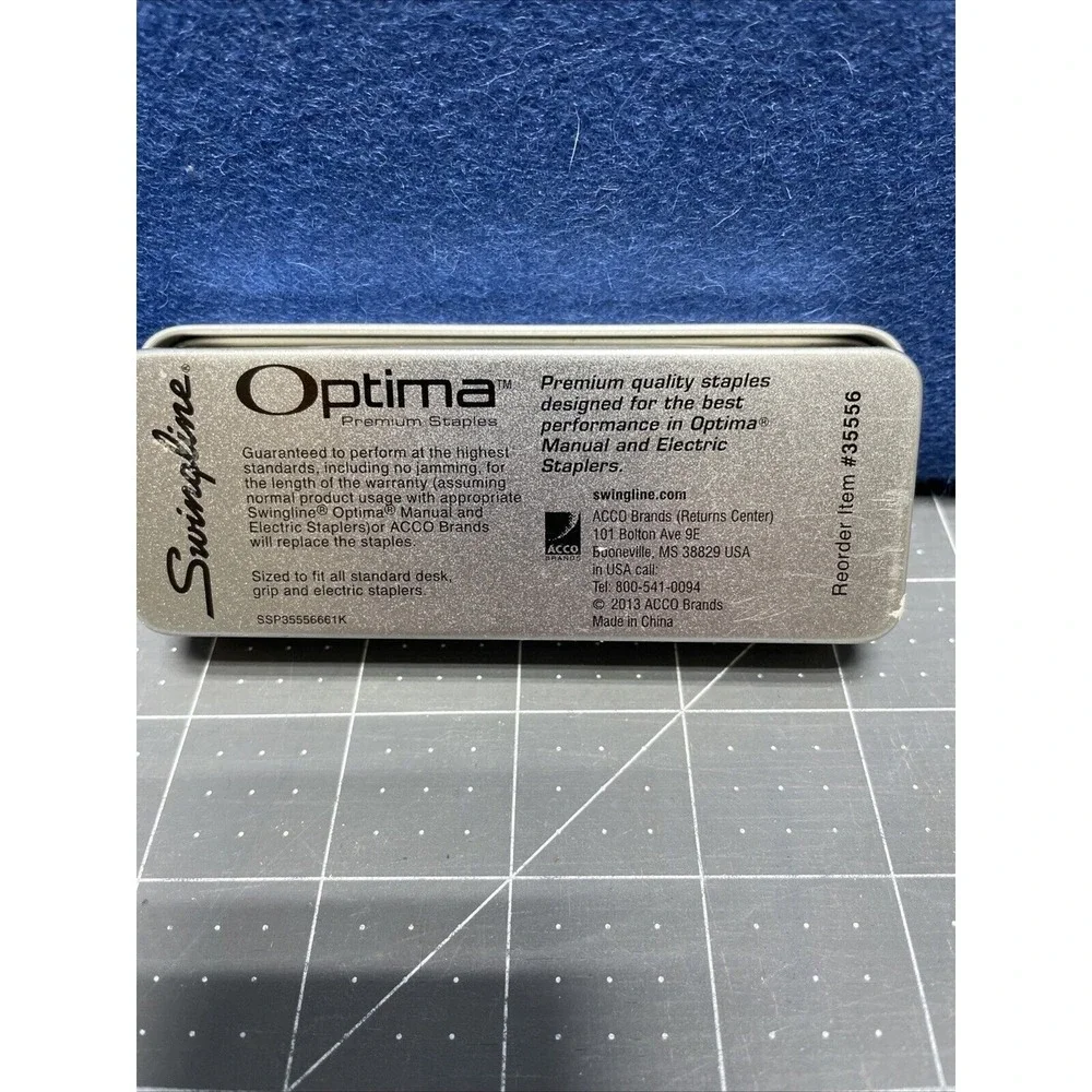 Swingline‎ Optima Premium Staples 40-Sheet Capacity 3750/Box 35556